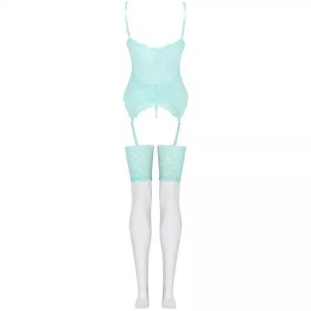 LIVCO CORSETTI FASHION - PERSINNE MIT EMPORIO ENSEMBLE CORSET + CULOTTE + BAS