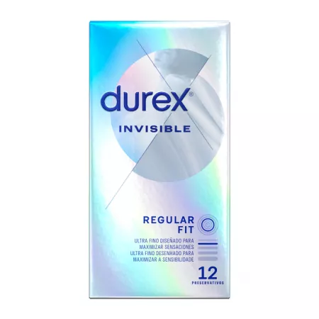 DUREX - INVISIBLE EXTRA MINCE 12 UNITÉS