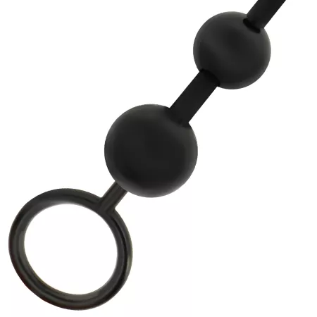 ADDICTED TOYS - BILLES ANAL 29 CM NOIR