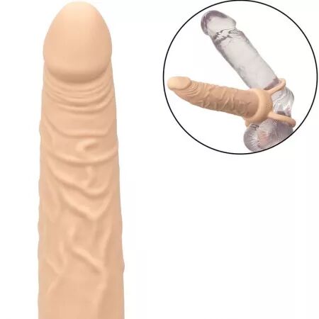 CALEXOTICS - PERFORMANCE MAXX RECHARGEABLE DOUBLE PÉNÉTRATEUR PEAU CLAIRE