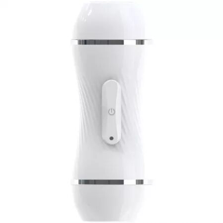 ARMONY - MASTURBATEUR DOUBLE VIBRATEUR VAGIN ET BOUCHE BLANC