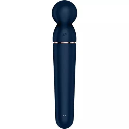 SATISFYER - MASSAGER VIBRATEUR PLANET WAND-ER BLEU