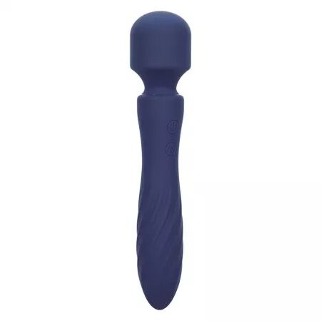 CALEXOTICS - CHARISMA MYSTIQUE MASSEUR DOUBLE MOTEURS 12 FONCTIONS 20,5 CM X 4,5 CM VIOLET