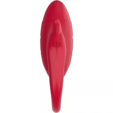 ARMONY - VIBRATEUR DOISEAU POUR COUPLES ROUGE