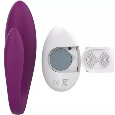 ARMONY - VIBRATEUR KITTY POUR COUPLES TÉLÉCOMMANDE VIOLET