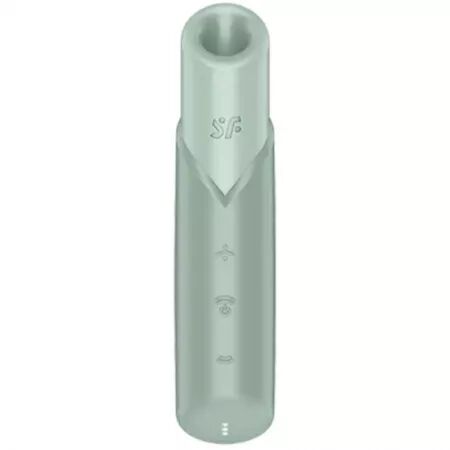 SATISFYER - STIMULATEUR DE CLITORIS NAUGHTY KISS WAVE AIGUE-MARINE