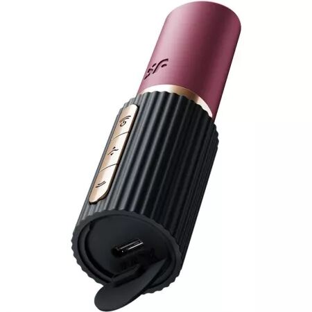 SATISFYER - STIMULATEUR DE CLITORIS PRO 2 KISS WAVE GRENAT / NOIR