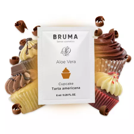 BRUMA - GEL GLISSANT À L''ALOE VERA SAVEUR CUPCAKE 6 ML