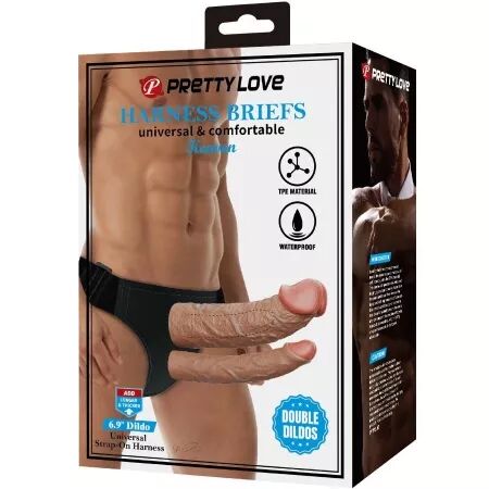 PRETTY LOVE - KEAVEN HARNAIS BRIEFS DOUBLE GODE UNIVERSEL ET CONFORTABLE