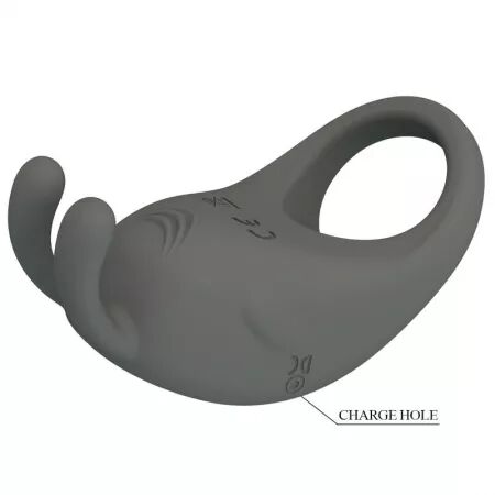 PRETTY LOVE - ANNEAU VIBRANT STRATUS LAPIN GRIS