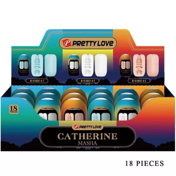 PRETTY LOVE - MASHA PACK 18 DIFF�RENTS MASCRUBATEURS HOMMES