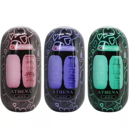 PRETTY LOVE - ATHENA ALICE PACK 15 MASTURBATEURS MASCULINS DIVERS