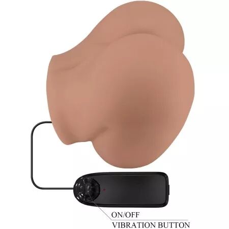 CRAZY BULL - VIBRATEUR BERNACE ASS AVEC VAGIN ET ANUS RÉALISTES TÉLÉCOMMANDE