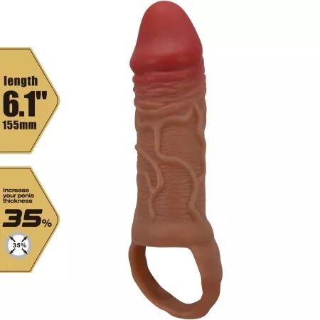 PRETTY LOVE - MANCHON PENIS PEIRRE 10 CM