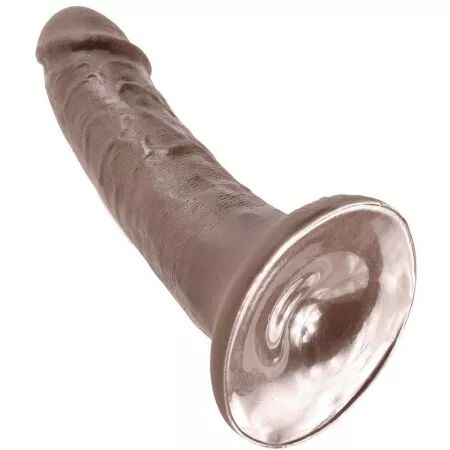 KING COCK 6  PÉNIS MARRON 15,2 CM