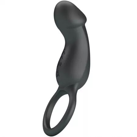 PRETTY LOVE - ANNEAU ANAL ET VIBRATEUR WARREN NOIR