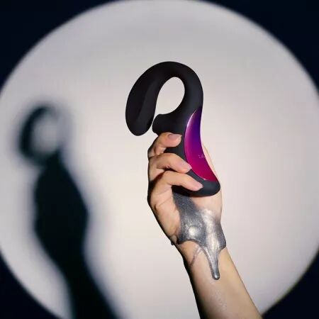 LELO - ENIGMA CRUISE MASSEUR SONIQUE DOUBLE STIMULATION NOIR