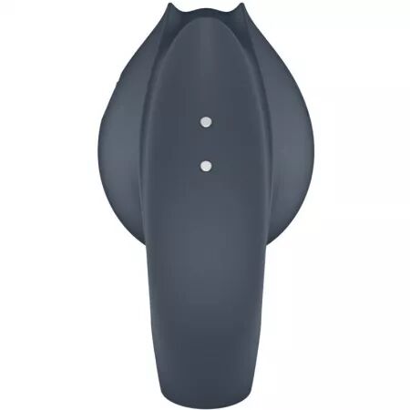 SATISFYER - PERFECT PAIR 2 MULTIVIBRATEUR 2 EN 1 ANNEAU PÉNIS ET STIMULATEUR DE DOIGTS GRIS
