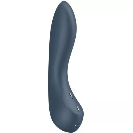 SATISFYER - VIBRATEUR PROGRAMME 12 VIBRATIONS G-SPOT WAVE 4 GRIS FONCÉ