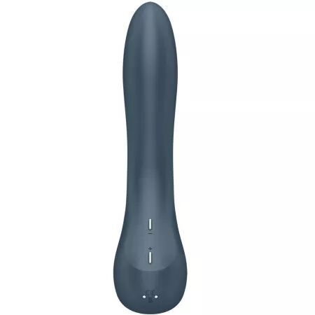 SATISFYER - VIBRATEUR PROGRAMME 12 VIBRATIONS G-SPOT WAVE 4 GRIS FONCÉ