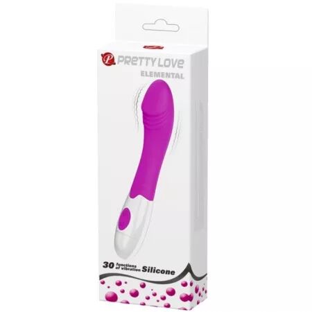 PRETTY LOVE - VIBRATEUR ELEMENTAL 30 MODES DE VIBRATION VIOLET