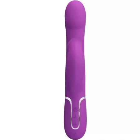 PRETTY LOVE - VIBRATEUR ET STIMULATEUR MULTIFONCTION 4 EN 1 VIOLET
