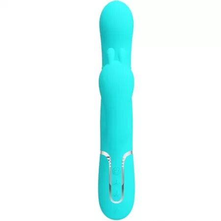PRETTY LOVE - CAMMY 4 EN 1 VIBRATEUR MULTIFONCTION TRIPPLE RABBIT BLEU