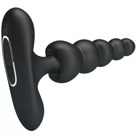 PRETTY LOVE - VIBRATEUR ANAL SIDNEY 10 VIBRATIONS NOIR