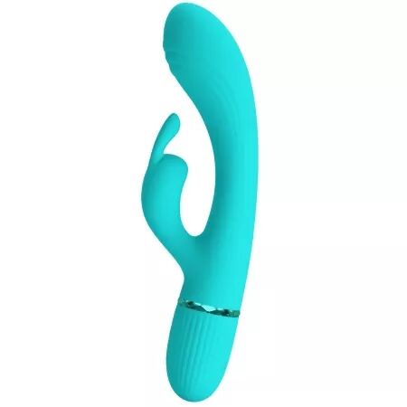 PRETTY LOVE - VIBRATEUR SCOCCO LAPIN TURQUOISE