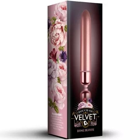 ROCKS-OFF - BALLE VIBRANTE TOUCH OF VELVET ROSE BLOOM 10 VITESSES