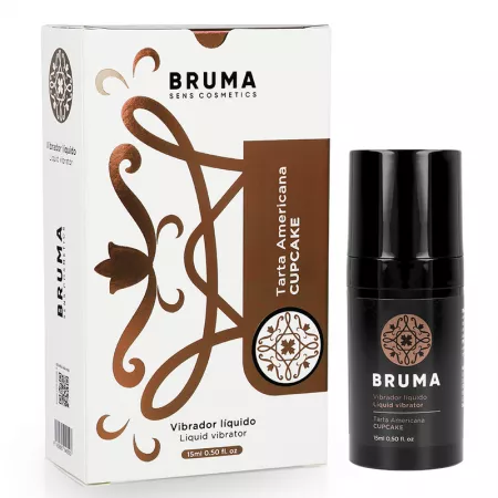 BRUMA - VIBRATEUR LIQUIDE ULTRA GLISSANT CUPCAKE 15 ML