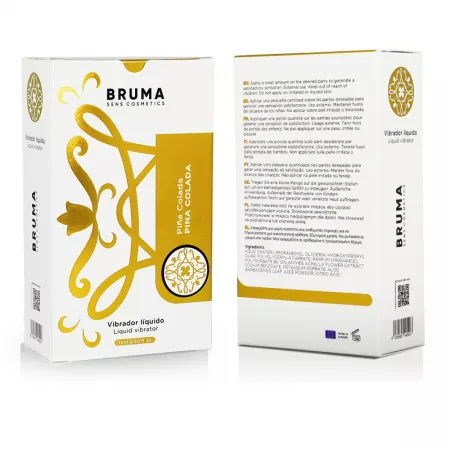 BRUMA - VIBRATEUR LIQUIDE ULTRA GLISSANT PINA COLADA 15 ML