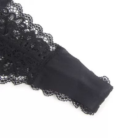 SUBBLIME - 955465 CORPS À FERMETURE ÉCLAIR EN CUIR NOIR L/XL