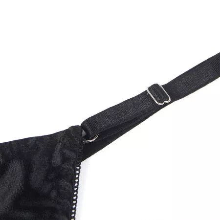 SUBBLIME - 955199 ENSEMBLE SOUTIEN-GORGE AVEC N?UD NOIR RÉGLABLE S/M