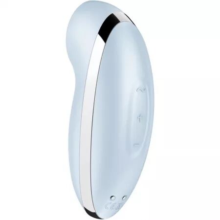 SATISFYER - TAP & CLIMAX 2 VIBRATEUR & STIMULATEUR BLEU