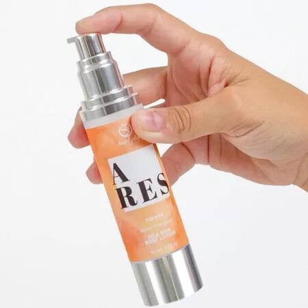 SECRETPLAY - ARES LOTION POUR LA PEAU À LA SOIE POUR FEMMES 50 ML
