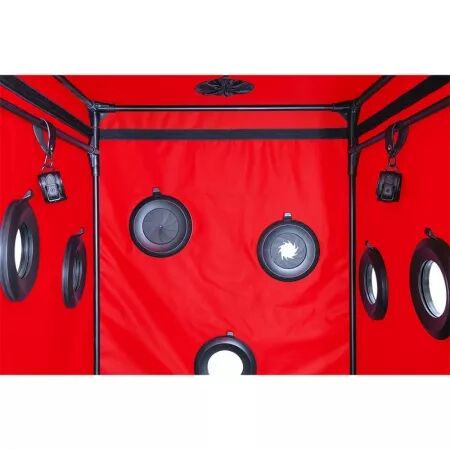 SECRET DOME - KINK CLUB CABIN SCANDALE NOIR ET ROUGE