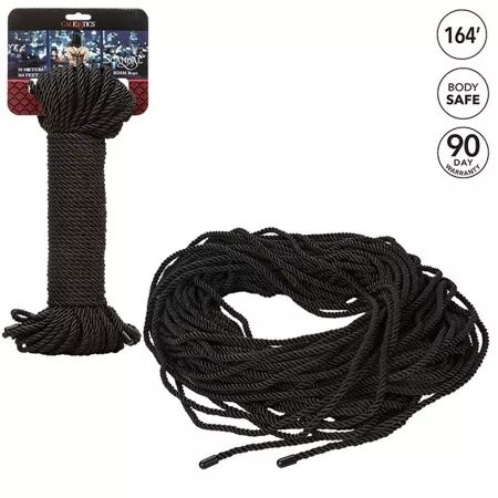 CALEXOTICS - SCANDAL CORDE BDSM NOIRE 50 M