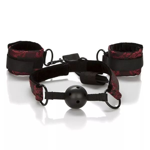 CALEXOTICS - SCANDAL B�ILLON BOULE RESPIRANT AVEC MENOTTES