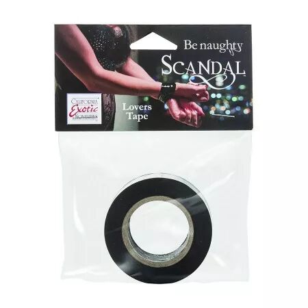 CALEXOTICS - SCANDAL RUBAN ADHÉSIF  BLACK BONDAGE