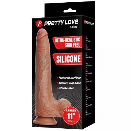 PRETTY LOVE - GODE ULTRA RÉALISTE ADLEY 28 CM