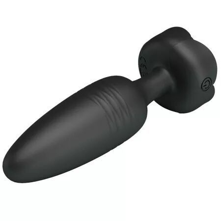 PRETTY LOVE - TARION PLUG ANAL AVEC LUMIÈRE LED NOIR 12,5 CM