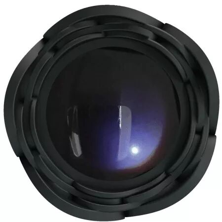 PRETTY LOVE - PLUG ANAL OLMAN AVEC LUMIÈRE LED NOIR 8,8 CM