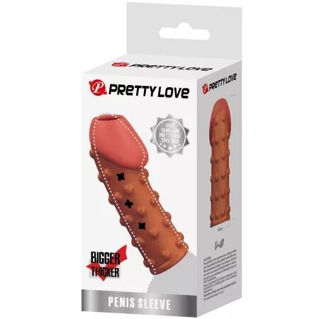 PRETTY LOVE - MANCHON DE PÉNIS SERRÉ ET VOLUMISANT NATUREL