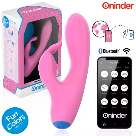 ONINDER CUTE - LOVE BUNNY VIBRATEUR POINT G CLITORIS - APPLICATION GRATUITE MONDIALE