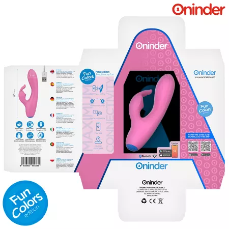 ONINDER CUTE - LOVE BUNNY VIBRATEUR POINT G CLITORIS - APPLICATION GRATUITE MONDIALE