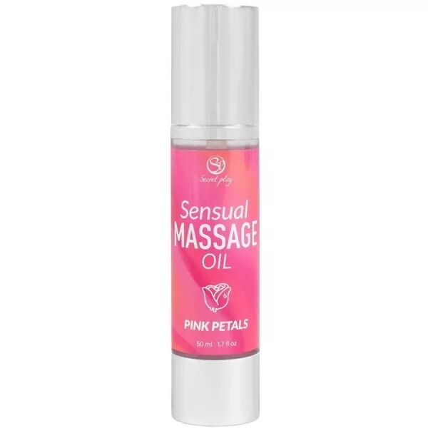 SECRETPLAY - HUILE DE MASSAGE P�TALES DE ROSES