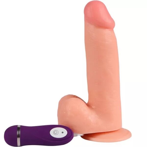 SHEQU - ADAM VIBRATEUR DILDO AVEC T�L�COMMANDE 21 CM