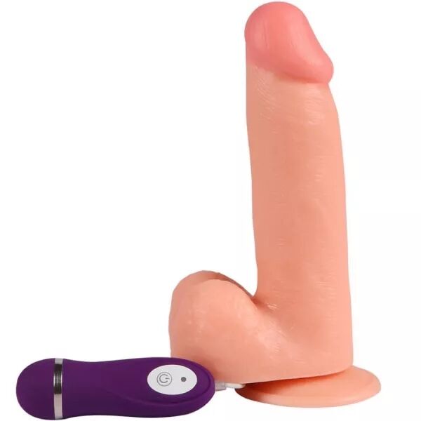 SHEQU - PHANTOM DILDO VIBRANT AVEC T�L�COMMANDE 20 CM