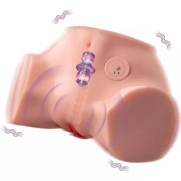 XISE - FENNIE SHAKING MASTURBATEUR R�ALISTE MULTIPOSITION VAGIN ET ANUS AVEC VIBRATION